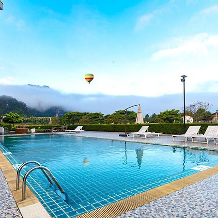 Lisha The Grand Riverside Hotel Ванг-Виенг Экстерьер фото