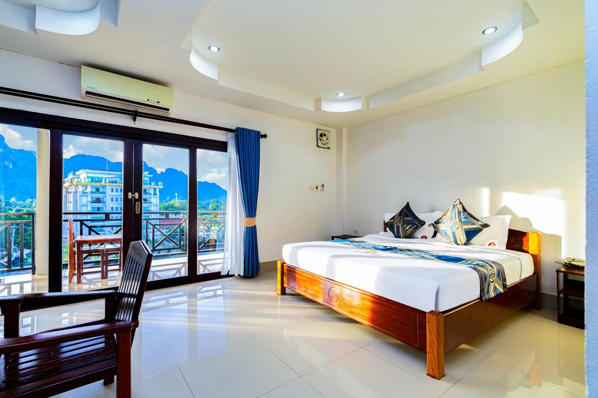 Lisha The Grand Riverside Hotel Ванг-Виенг Экстерьер фото
