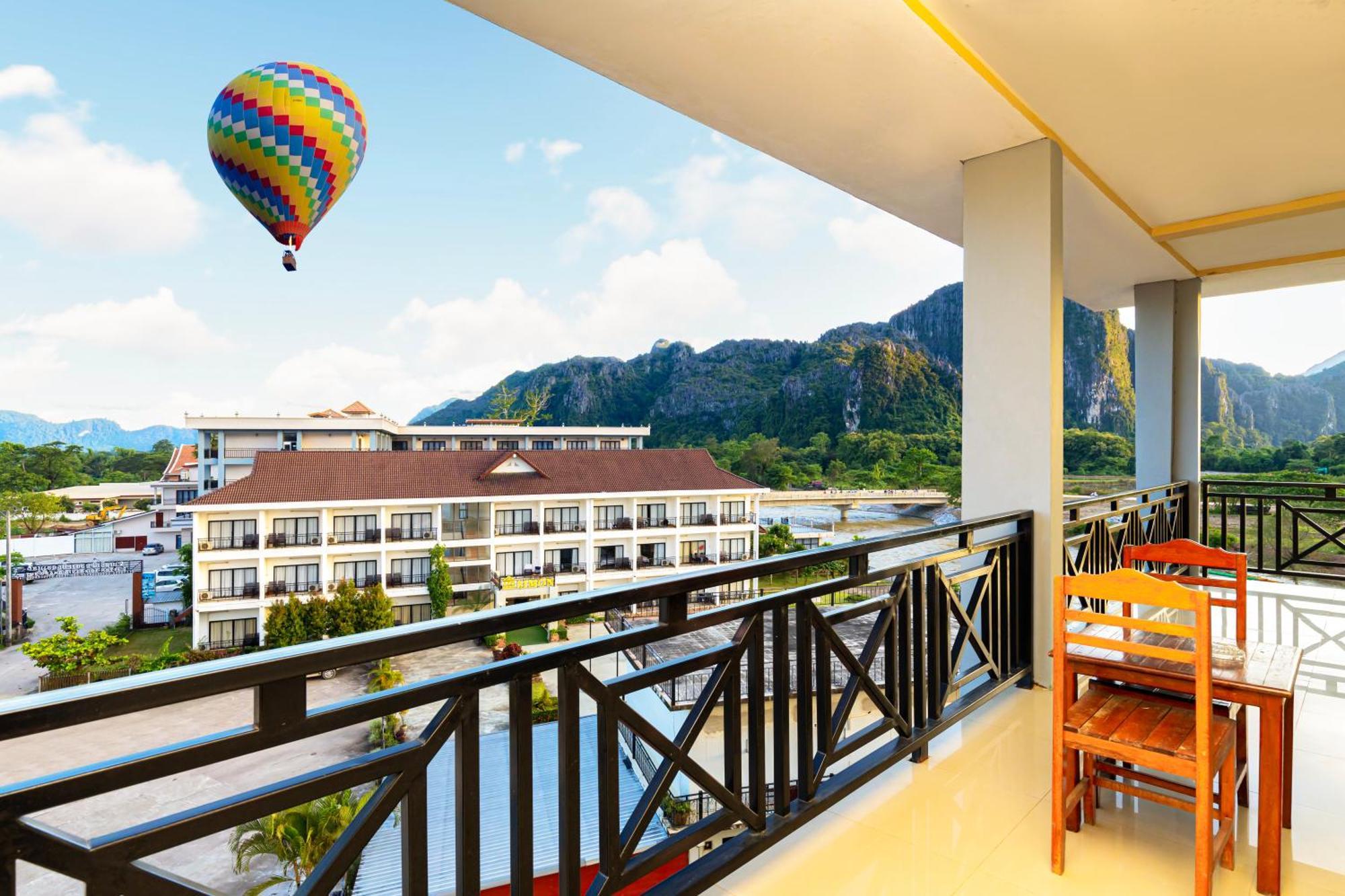 Lisha The Grand Riverside Hotel Ванг-Виенг Экстерьер фото