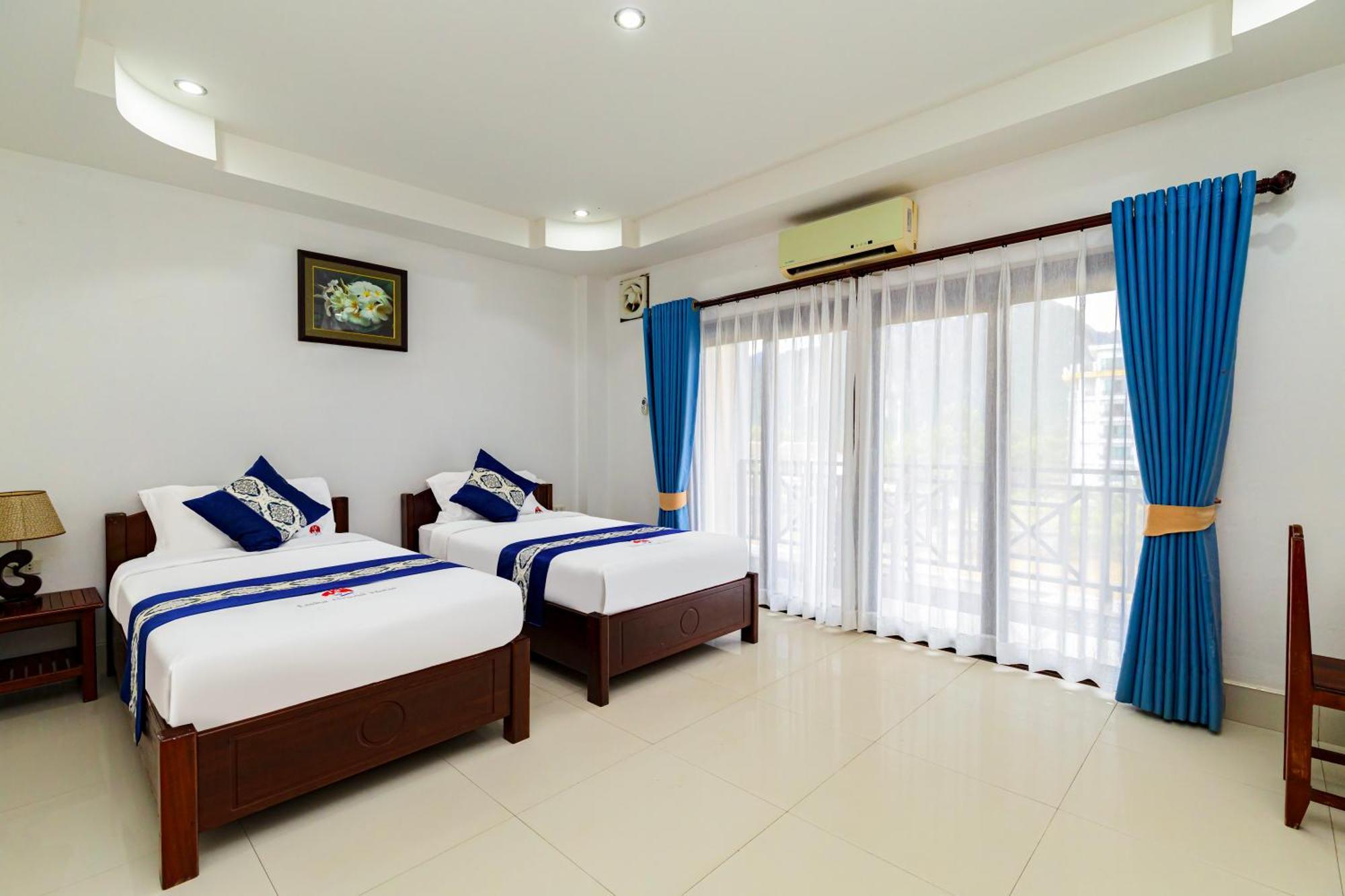 Lisha The Grand Riverside Hotel Ванг-Виенг Экстерьер фото